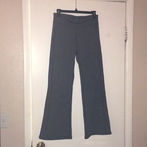 Athleta grey boot cut yoga pant